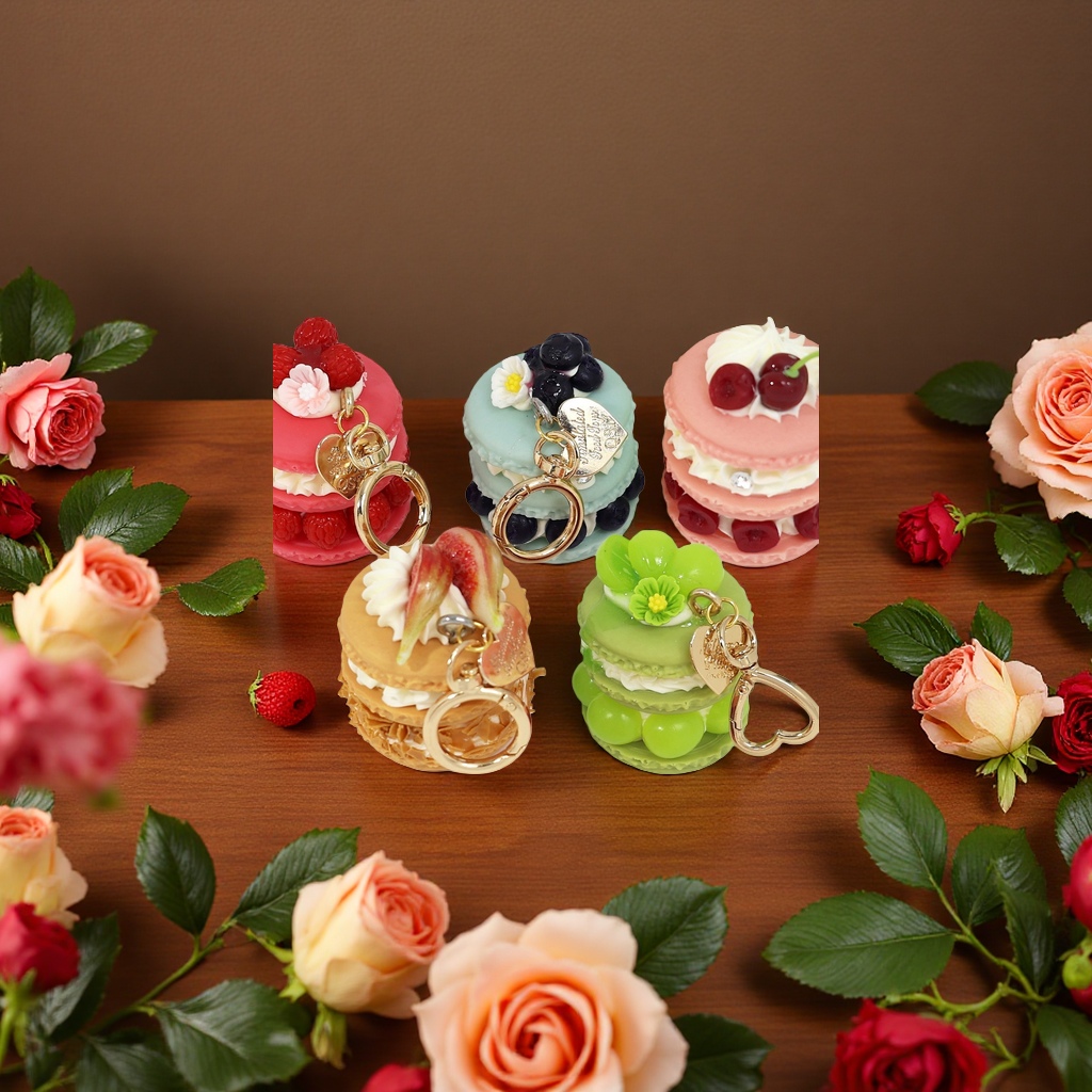 Simulated cake pendants, creative ornaments, home decoration ornaments, desktop ornaments, cute decorative items Application Scenario