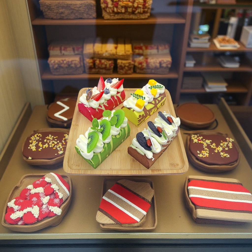Creative simulation cake ornaments, exquisite decorations, perfect for gifting and home decoration 190555659 Application Scenario