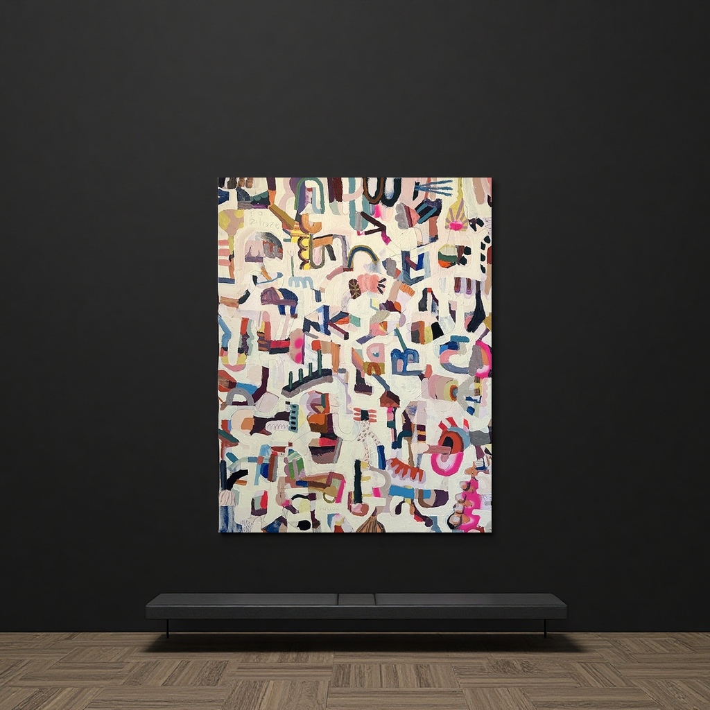 Modern hand-painted oil painting art creation, collectible decorative paintings Specification image