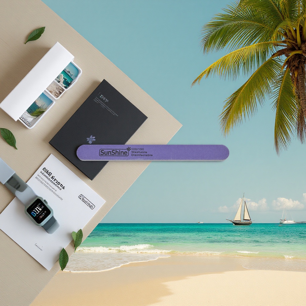 Nail files, manicure tools, nail clippers, trimmers, portable, mini, compact and durable Item Picture