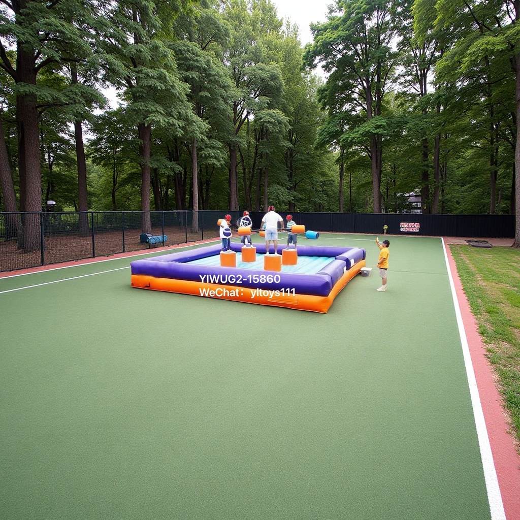 充气水池儿童玩具泳池游乐设备防水防漏