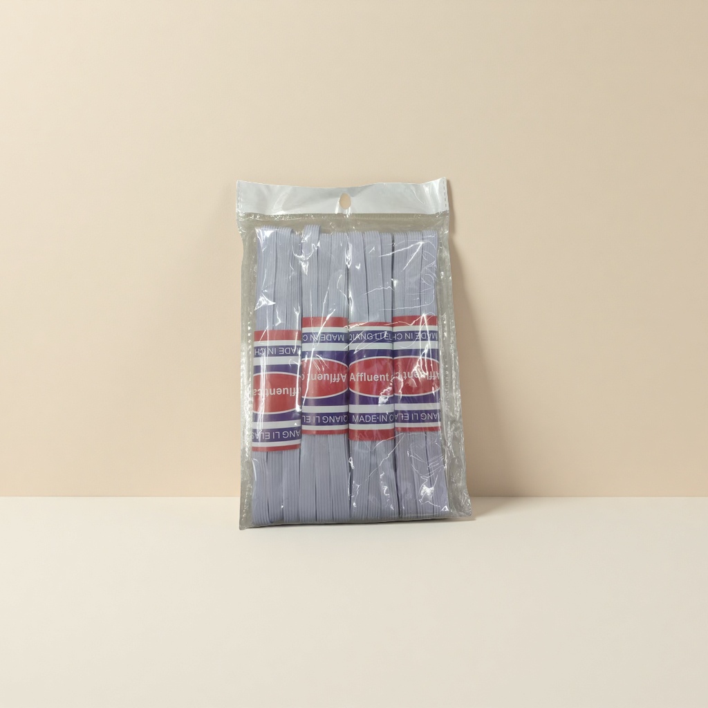 富玉厂家直销彩色松紧带裤腰辅料单层扁形橡筋高弹力织带