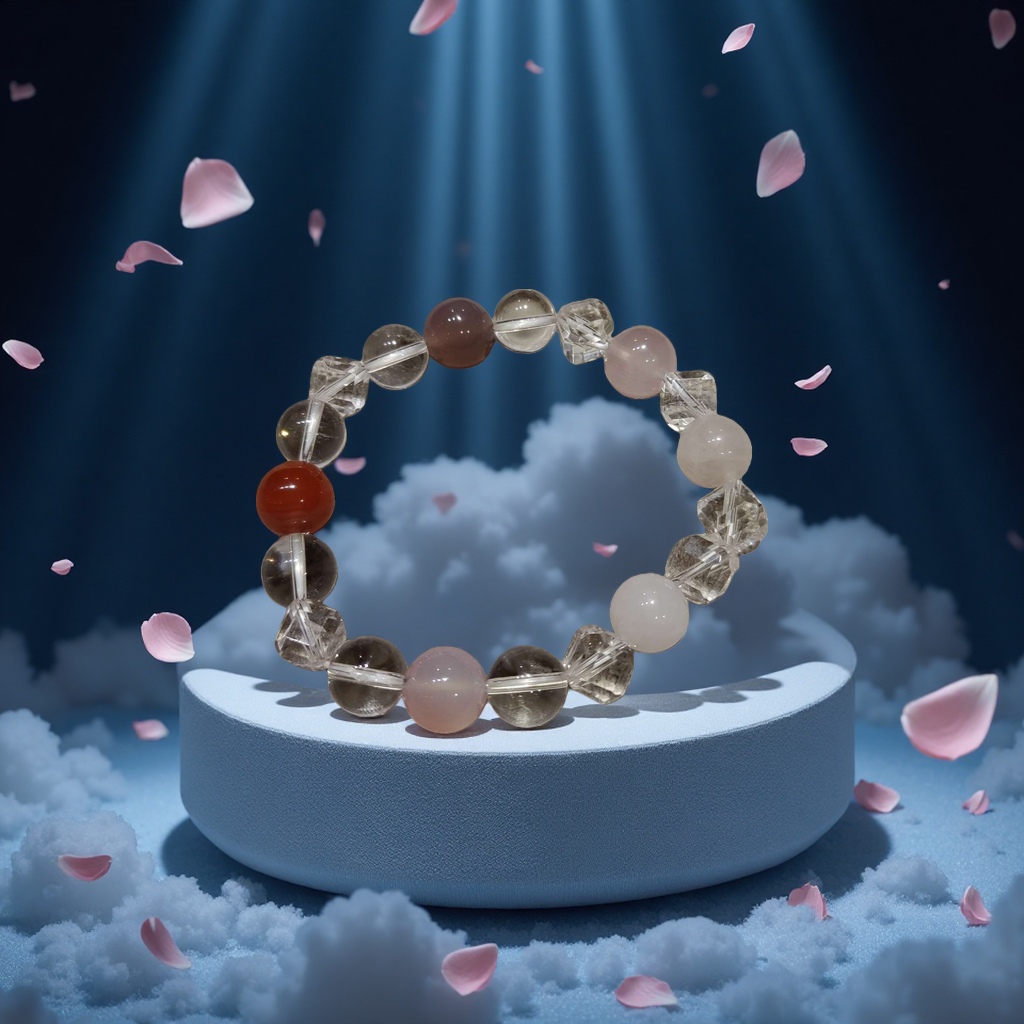 伊澜饰品女款不规则夜光手链手镯银饰百搭DIY手串