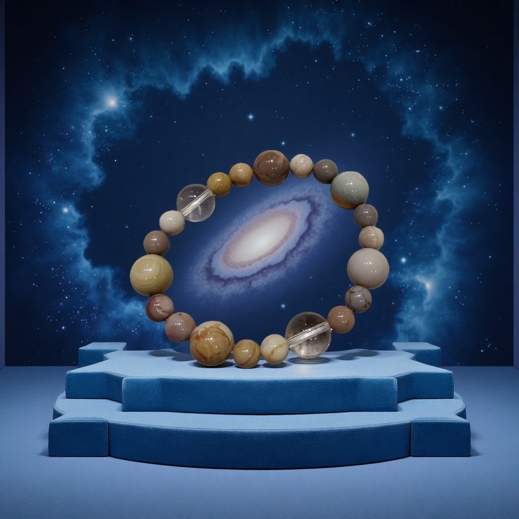 伊澜饰品女款不规则夜光手链手镯银饰手串DIY百搭