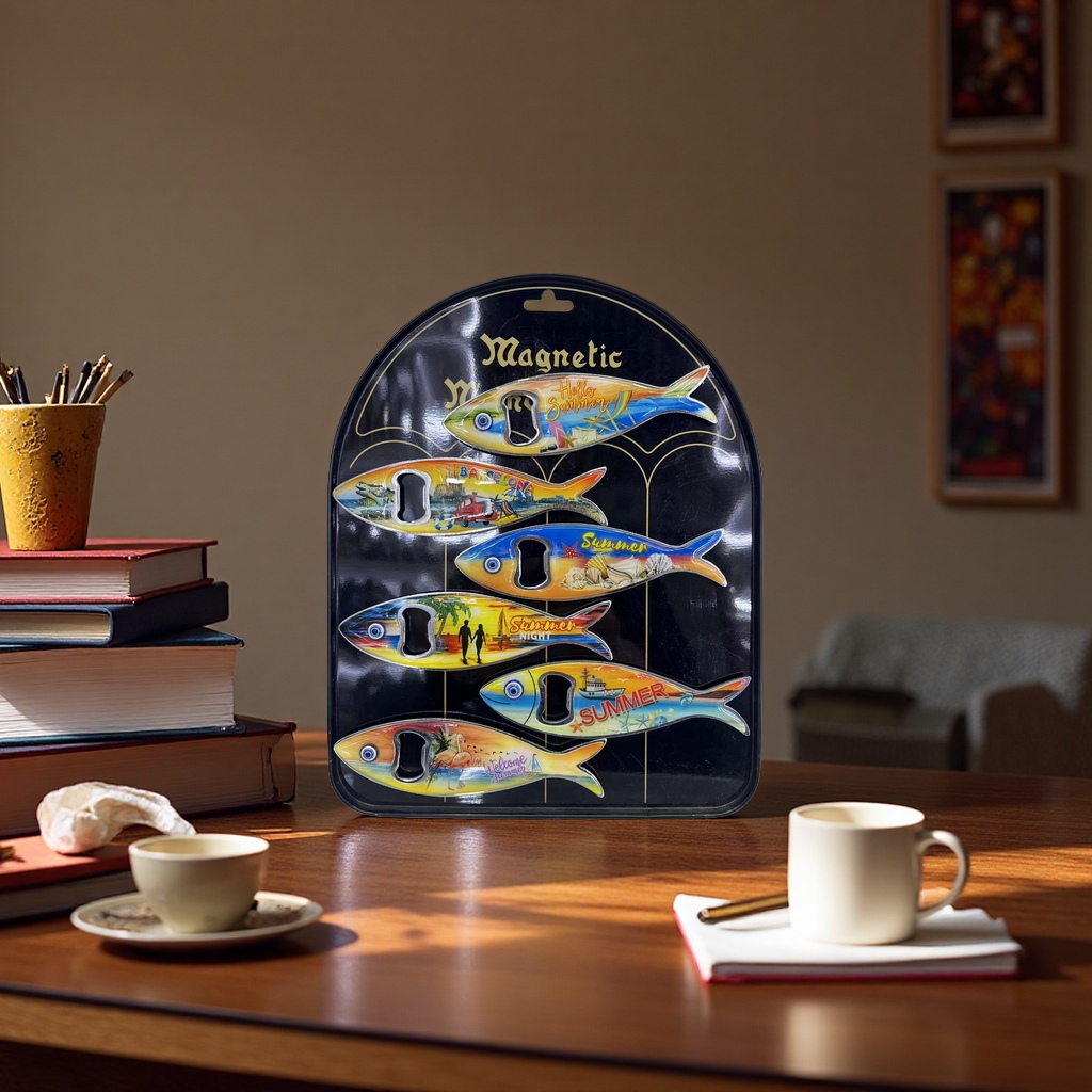 Abridor de botellas en forma de pescado diseño creativo herramienta portátil abridor de botellas artefacto de cocina para el hogar Specification image