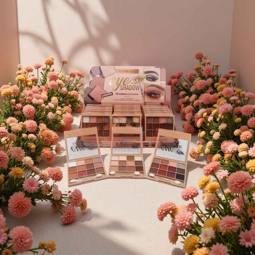 Makeup eyeshadow palette, cosmetics, natural color eyeshadow, long-lasting without smudging Application Scenario