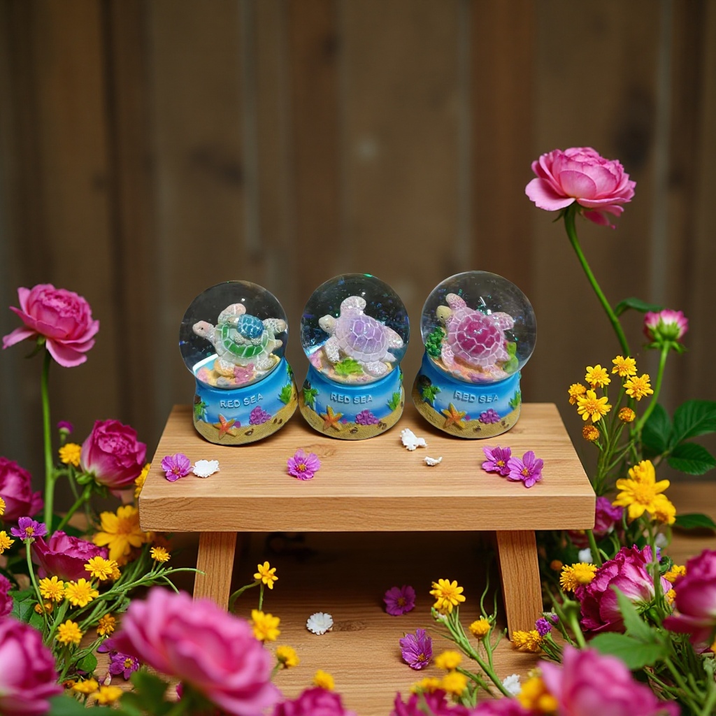 Wholesale of resin crystal ball handicrafts details Picture