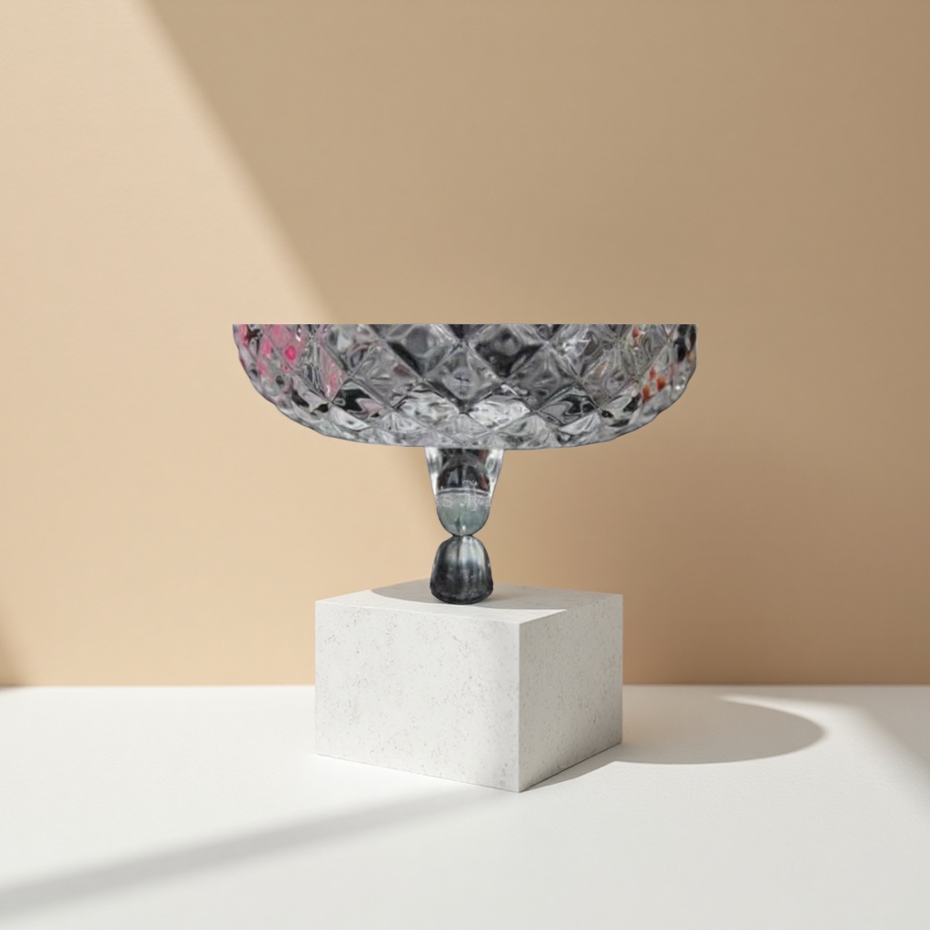 水晶/水晶工艺品/球形半圆包边钻/象神/水晶批发产品图