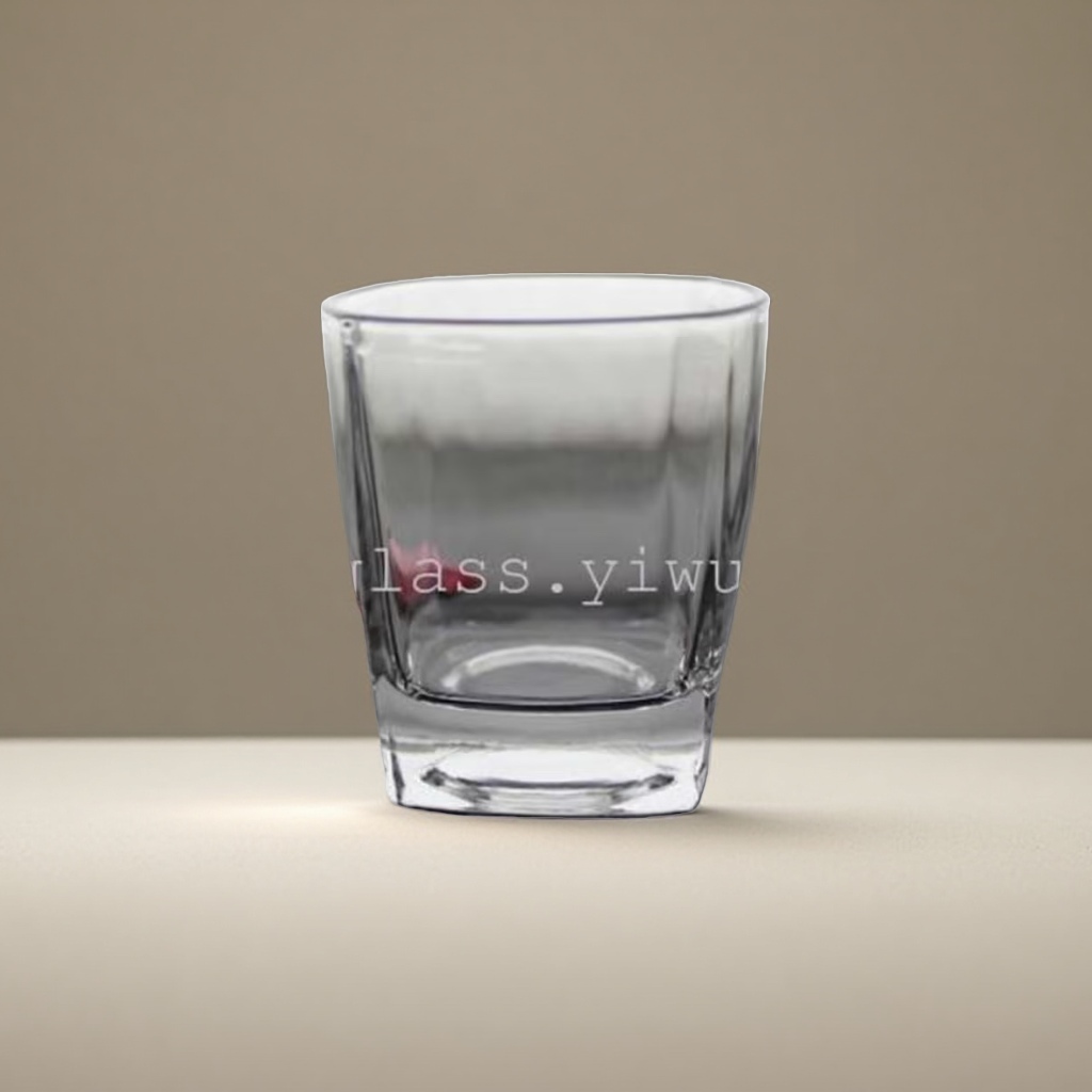 Glass cup, shatterproof, high-temperature resistant, large-capacity household and office water cup, transparent model Application Scenario