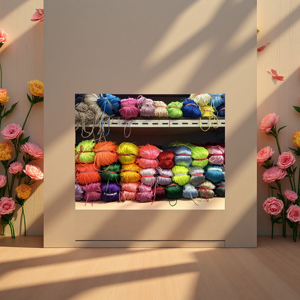 中国结绳五号线韩国线编织材料手工DIY配件细节图