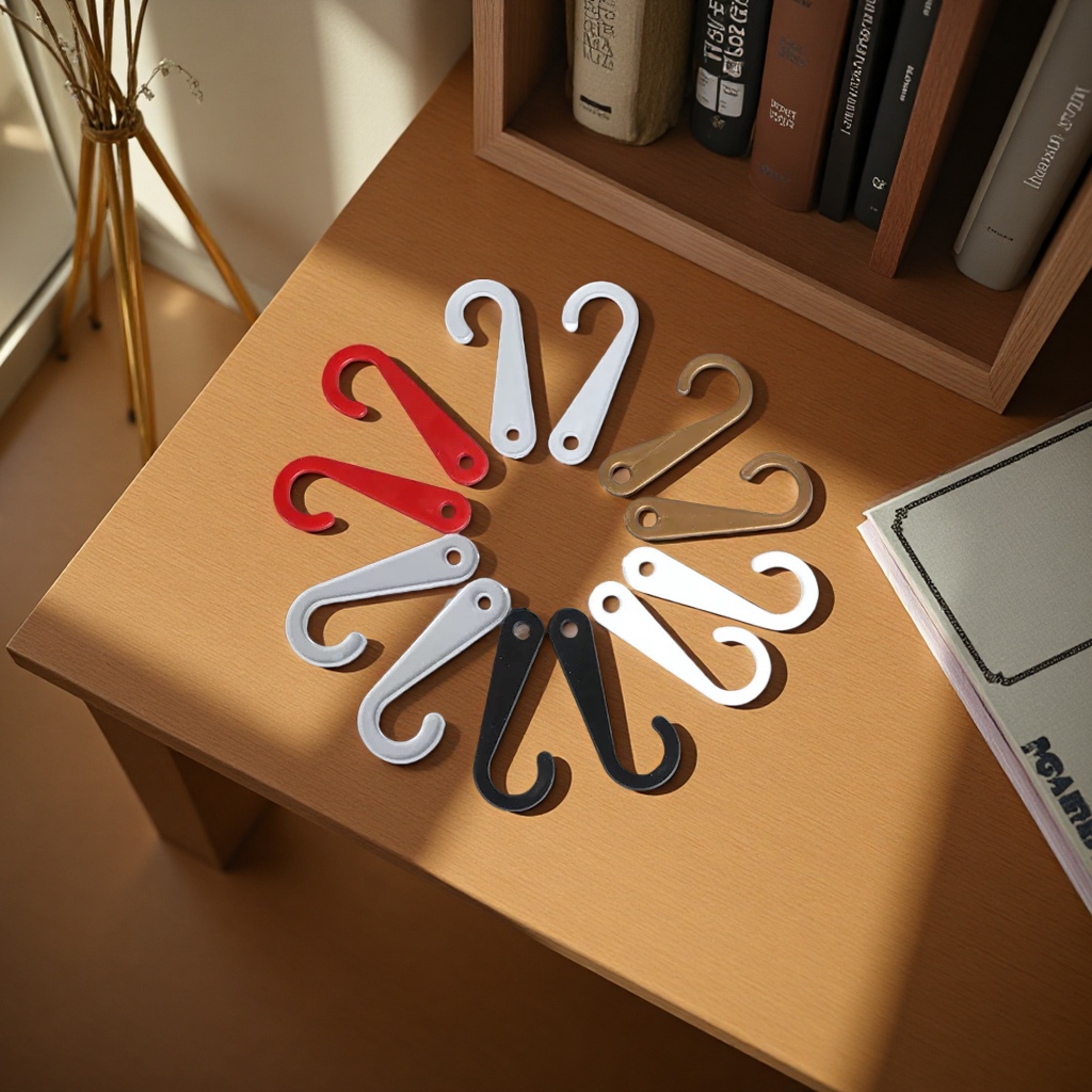 Transparent question mark hook casual decorative pendant, creative home decor Application Scenario