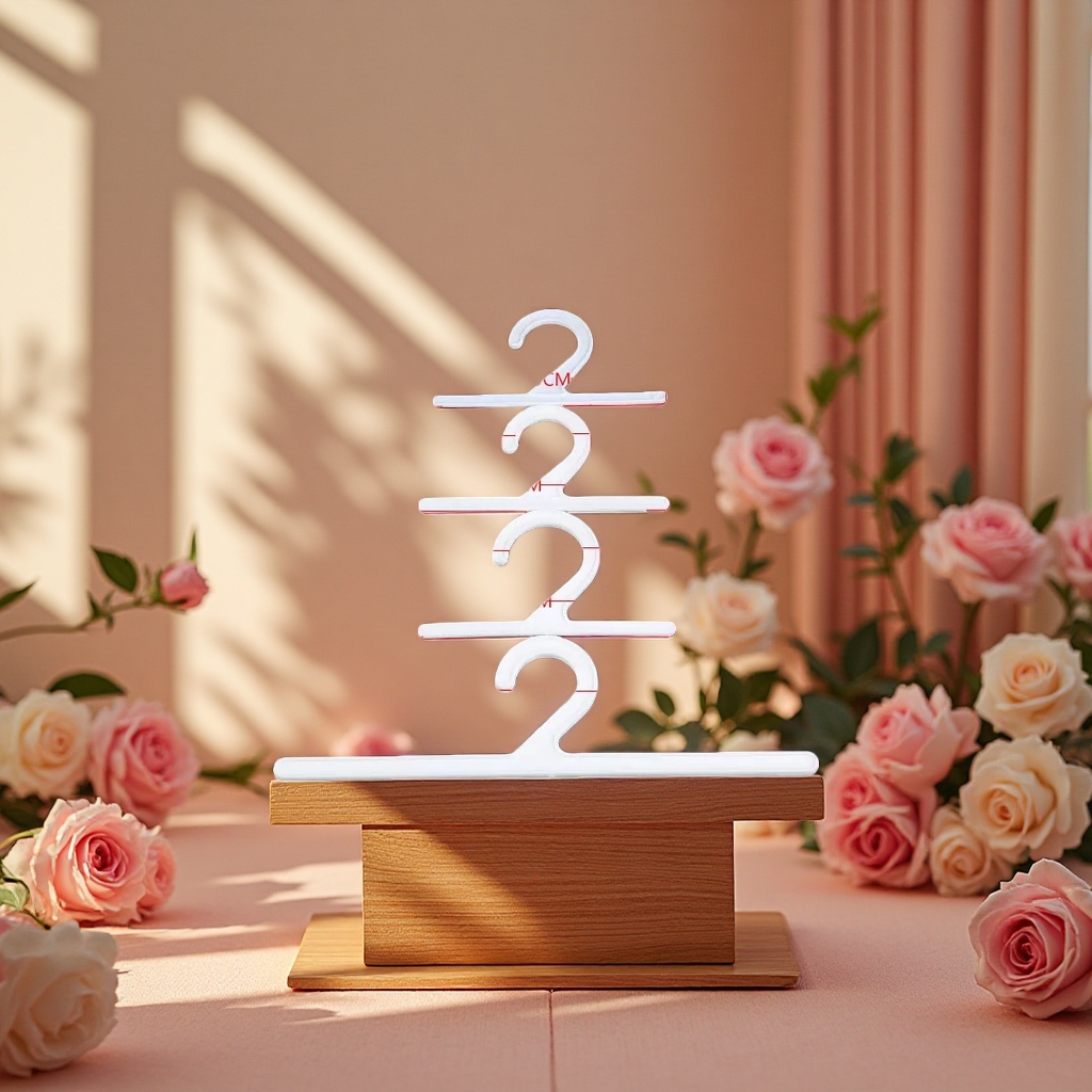 One-line hook, transparent plastic hook, single-hole clothes hanger, simple kitchen hanging rack details Picture