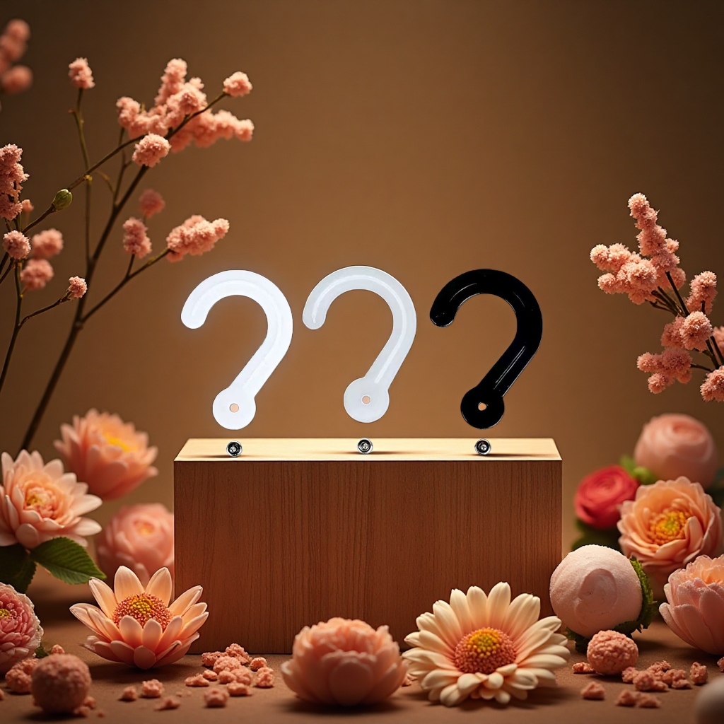 Question mark hook transparent hook, simple home hook, multi-functional hanging hook details Picture