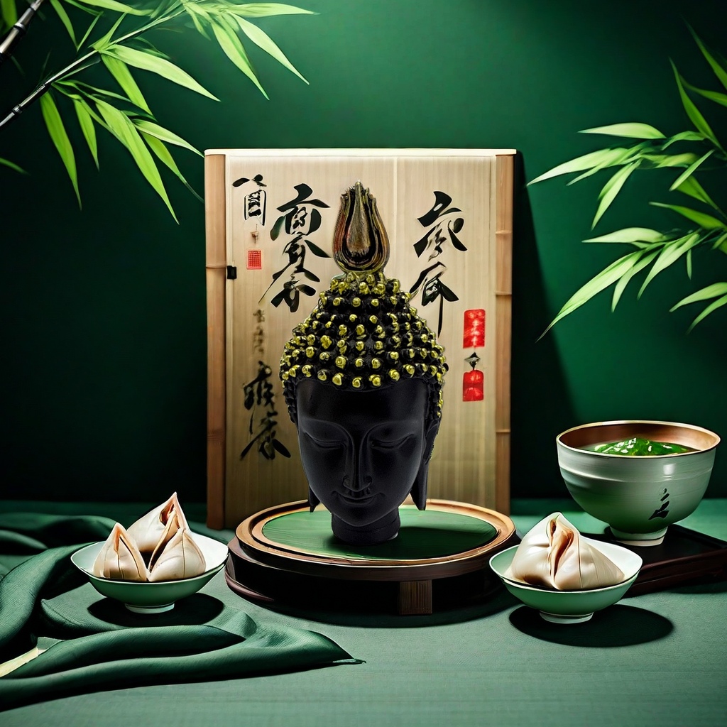 Desktop ornaments, Buddha statues, resin handicrafts, furniture ornaments, cultural and creative vegetable garden decorative screens, home decorations, mailbox storage ornaments
