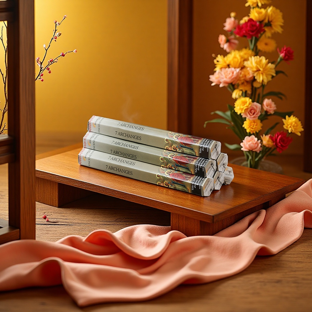 Aromatika, an original imported handcrafted incense from India, is a positive and refreshing Indian scent Specification image