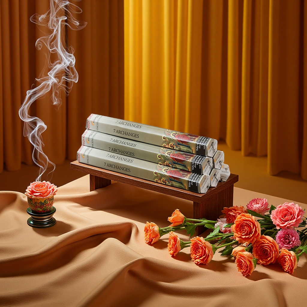 Aromatika, an original imported handcrafted incense from India, is a positive and refreshing Indian scent
