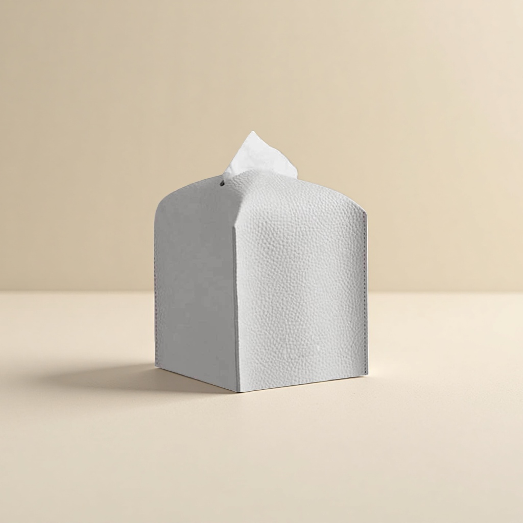 The Tissue Box Is Simple And Modern. It Is A Large-Capacity, Thickened And Dust-Proof Household Tissue Box details Picture