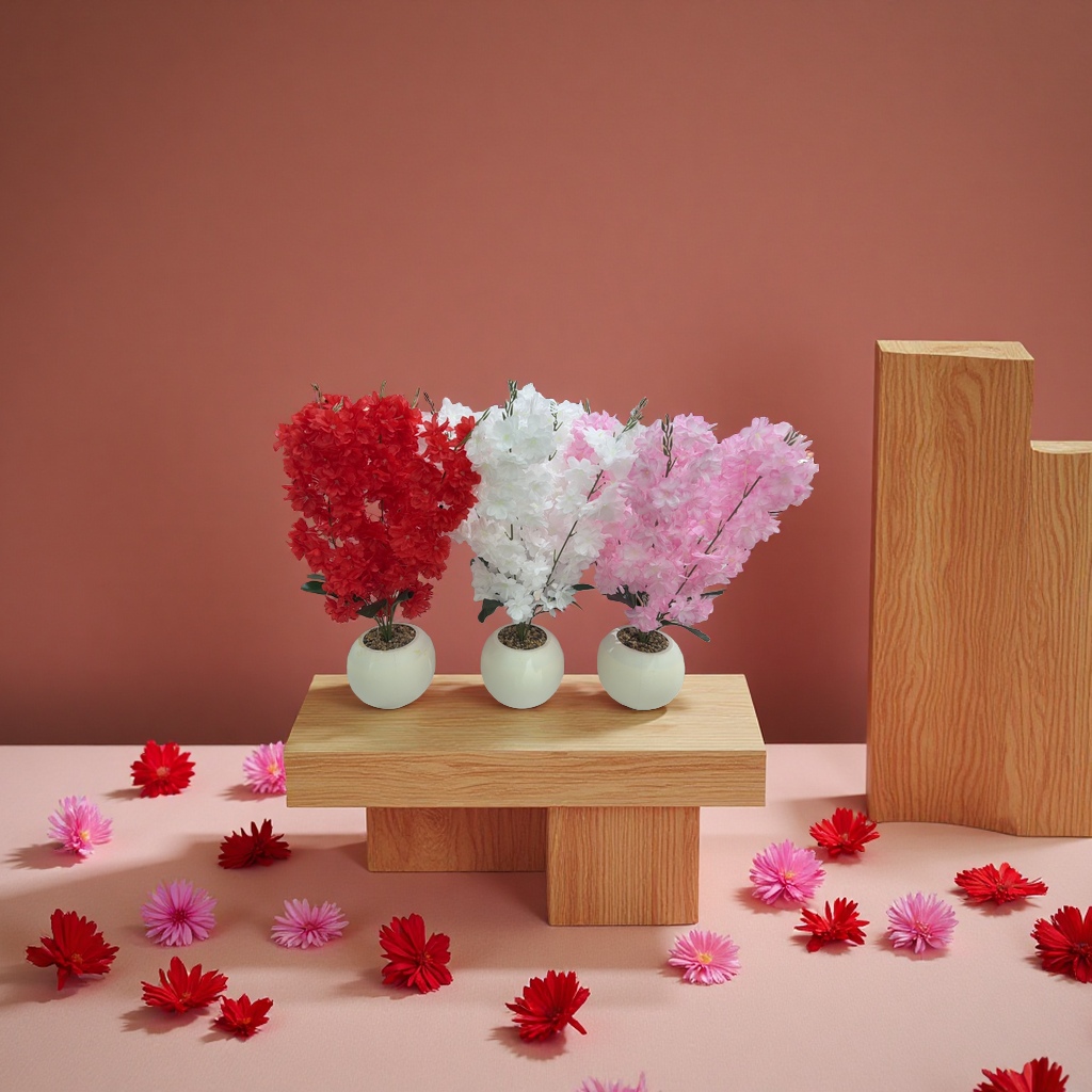 Artificial and preserved flower decorative items for the living room, bedroom, and table, as well as floral art gifts Application Scenario