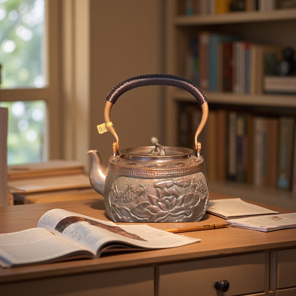 Copper kettle, household stainless steel electric kettle with large capacity details Picture