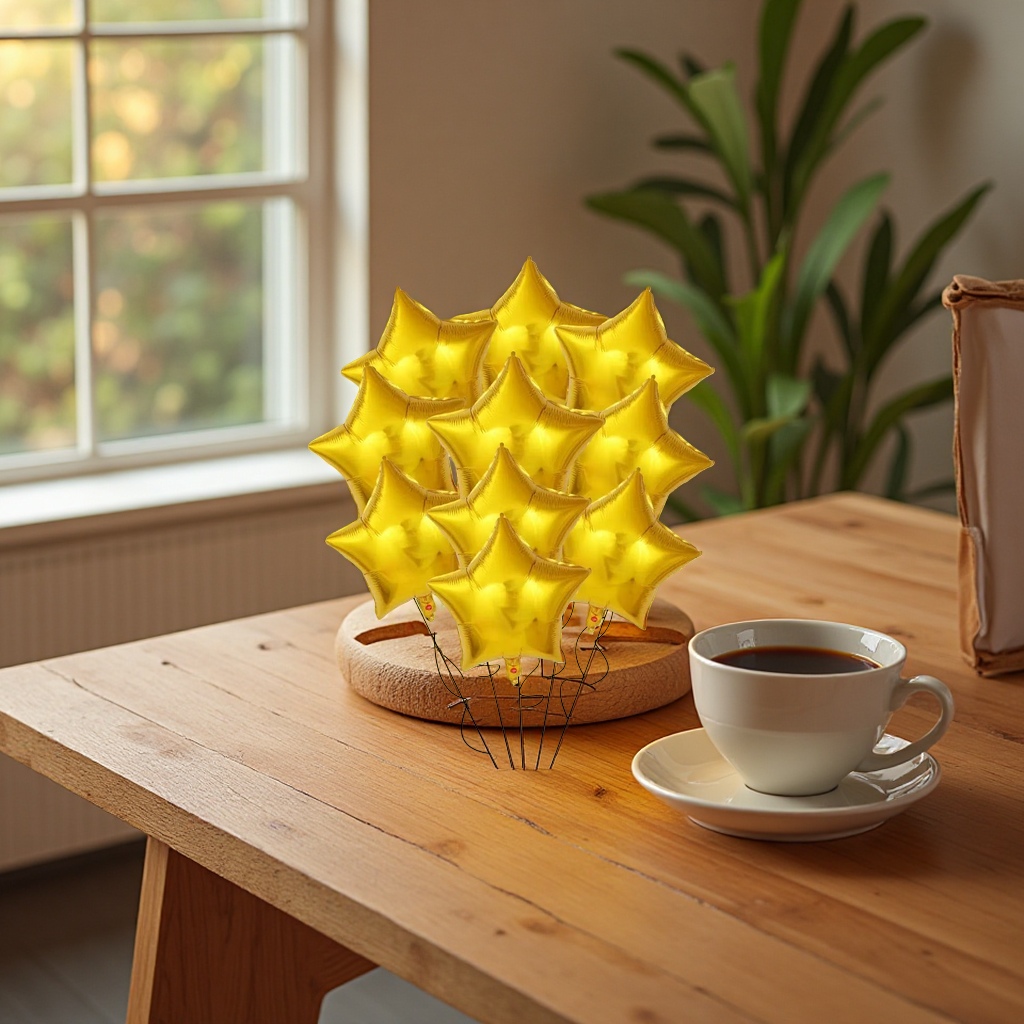 Five-pointed star balloon Children's party decoration birthday celebration balloon Specification image
