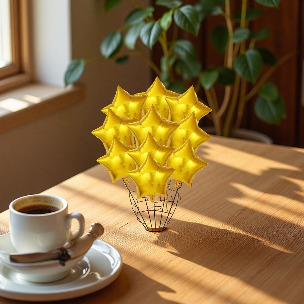 Five-pointed star balloon Children's party decoration birthday celebration balloon