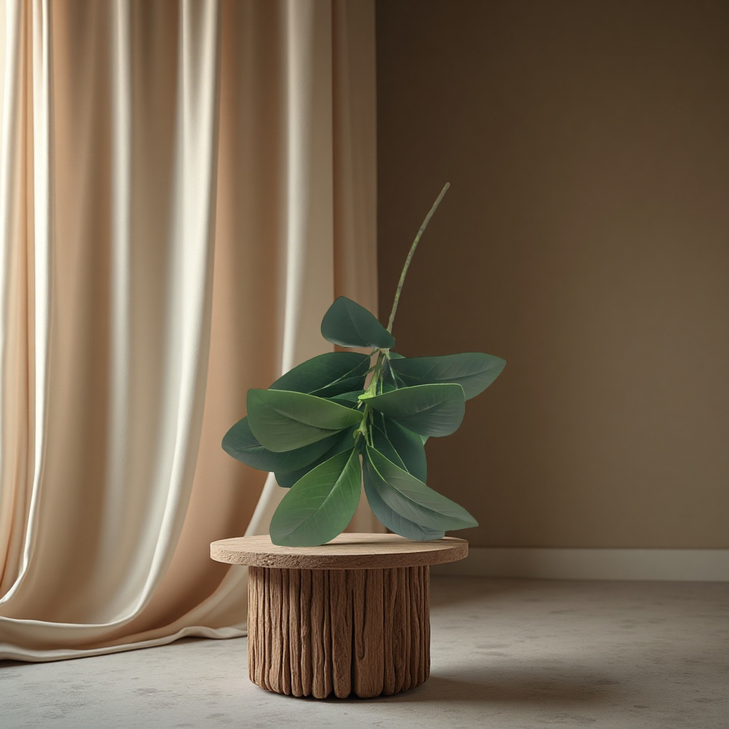 盆栽植物细节图