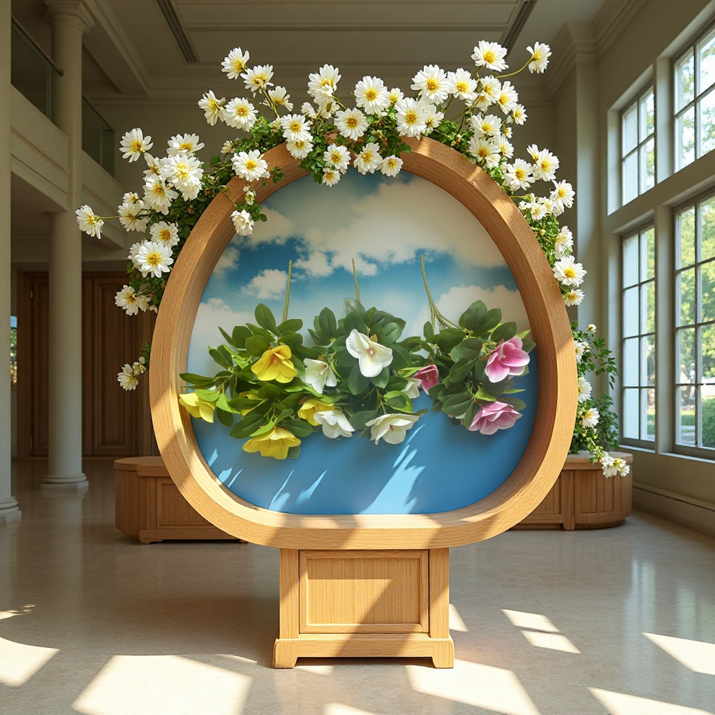 盆栽植物细节图