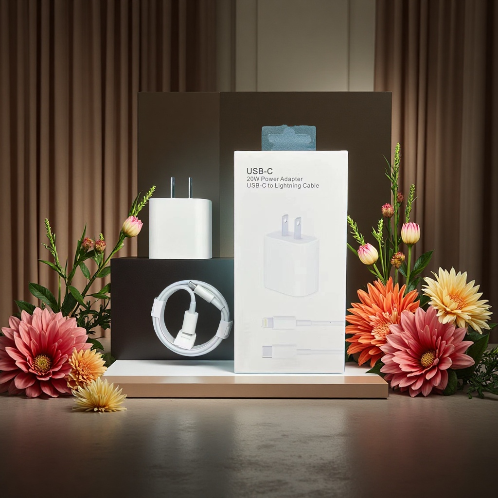The Apple adapter charger fast charging is compatible with the iPhone 13, 14 and 15 series details Picture