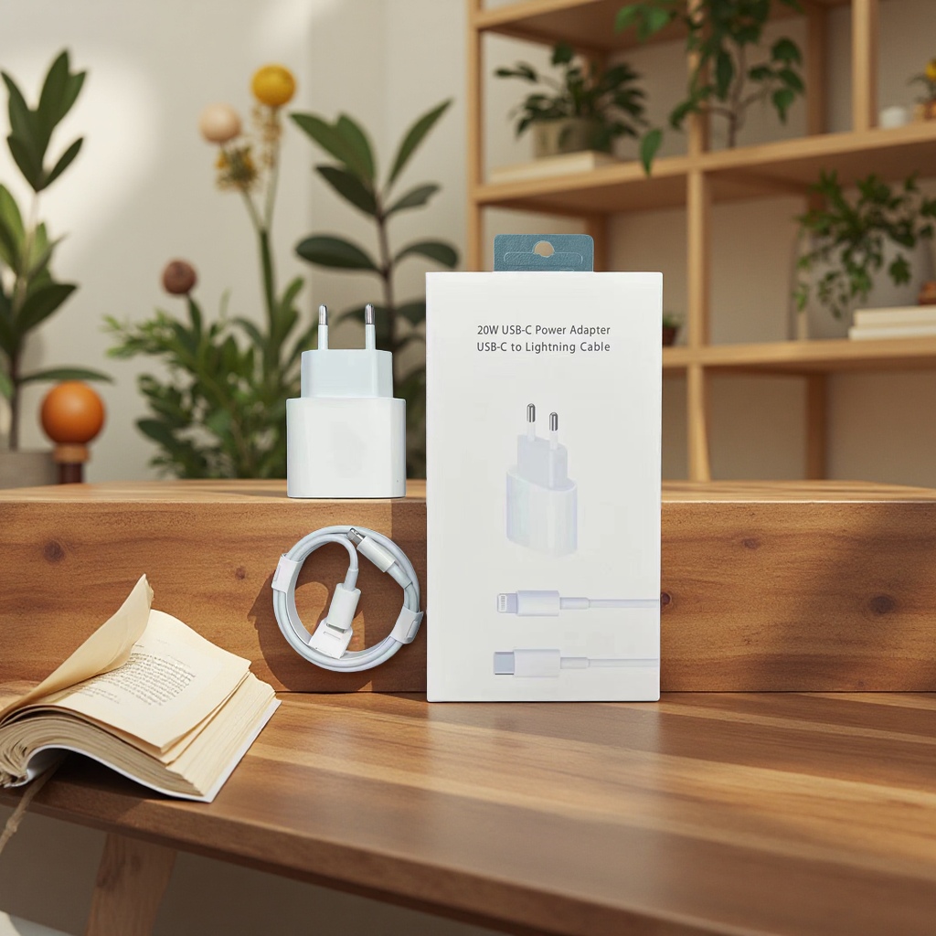 Apple adapter, European standard PD cable set, charger, fast charging protective case, charger set Application Scenario