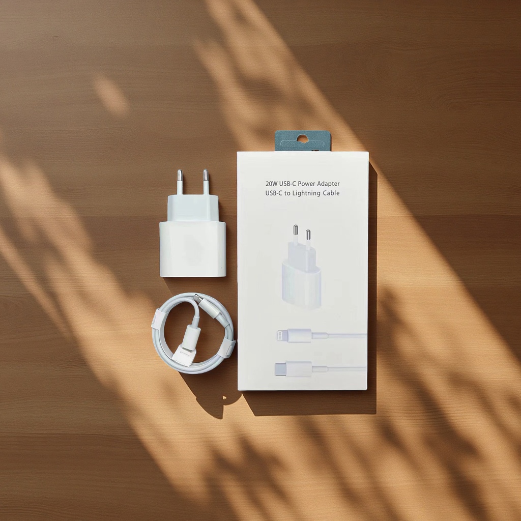 Apple adapter, European standard PD cable set, charger, fast charging protective case, charger set