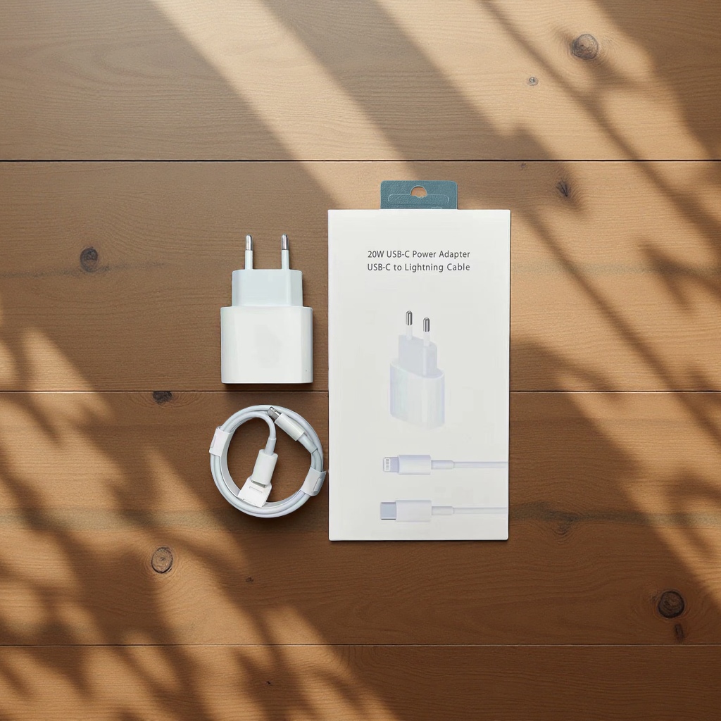 Apple adapter, European standard PD cable set, charger, fast charging protective case, charger set Specification image