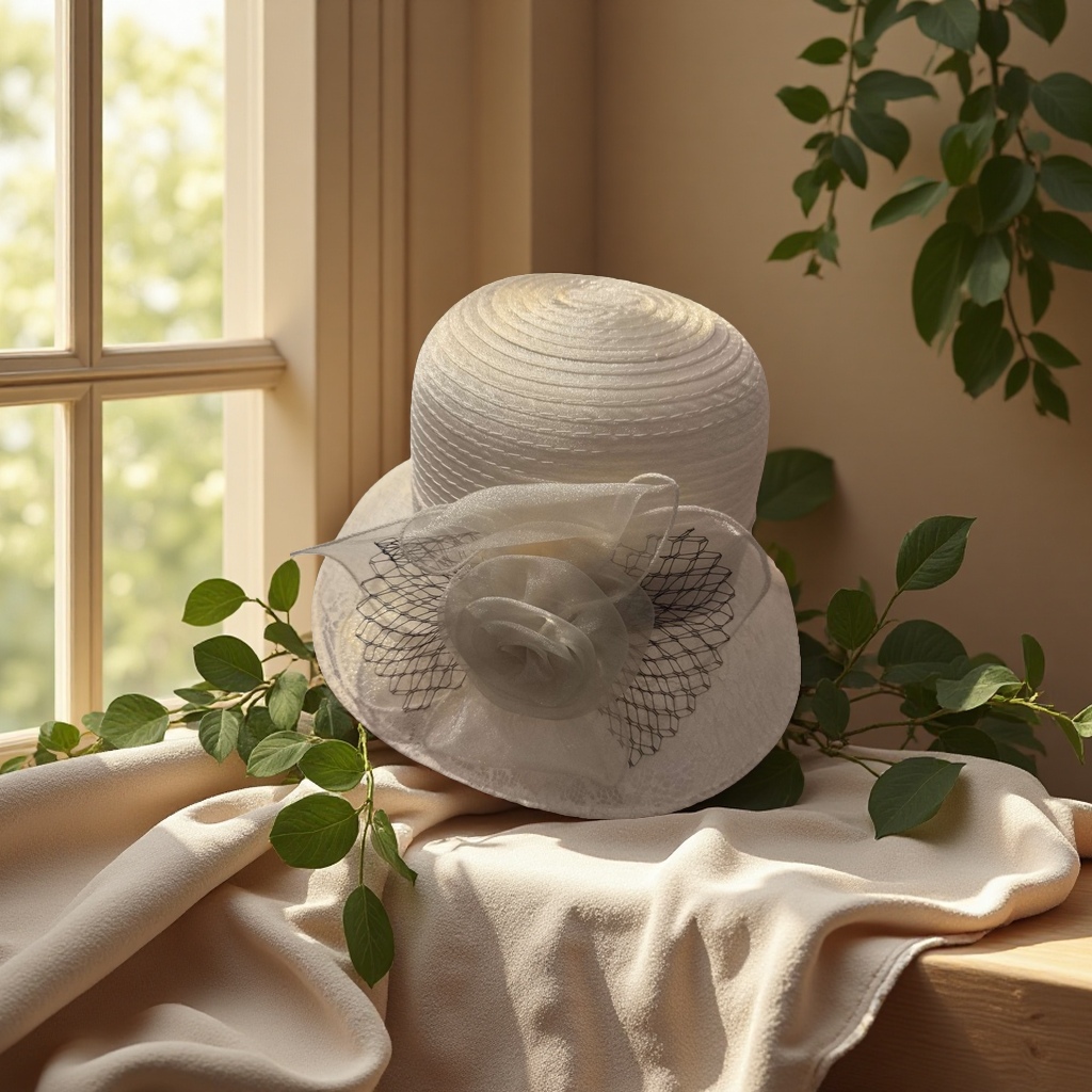 Hard straw hat for outdoor sun protection and UV protection, suitable for both men and women