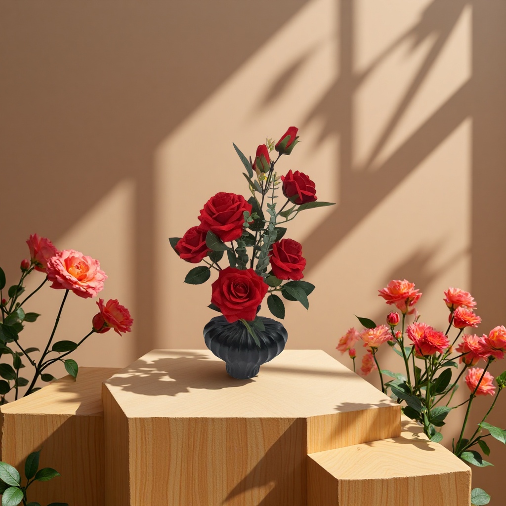 Bonsai, micro landscape, courtyard decoration, green plants, small potted plants, indoor greening plants details Picture