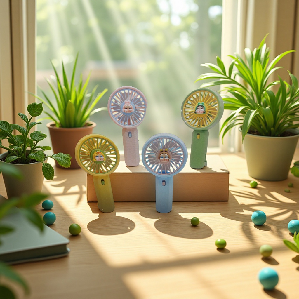 New USB charging small fan, outdoor portable gift, handheld fan, student dormitory small electric fan, crying baby fan