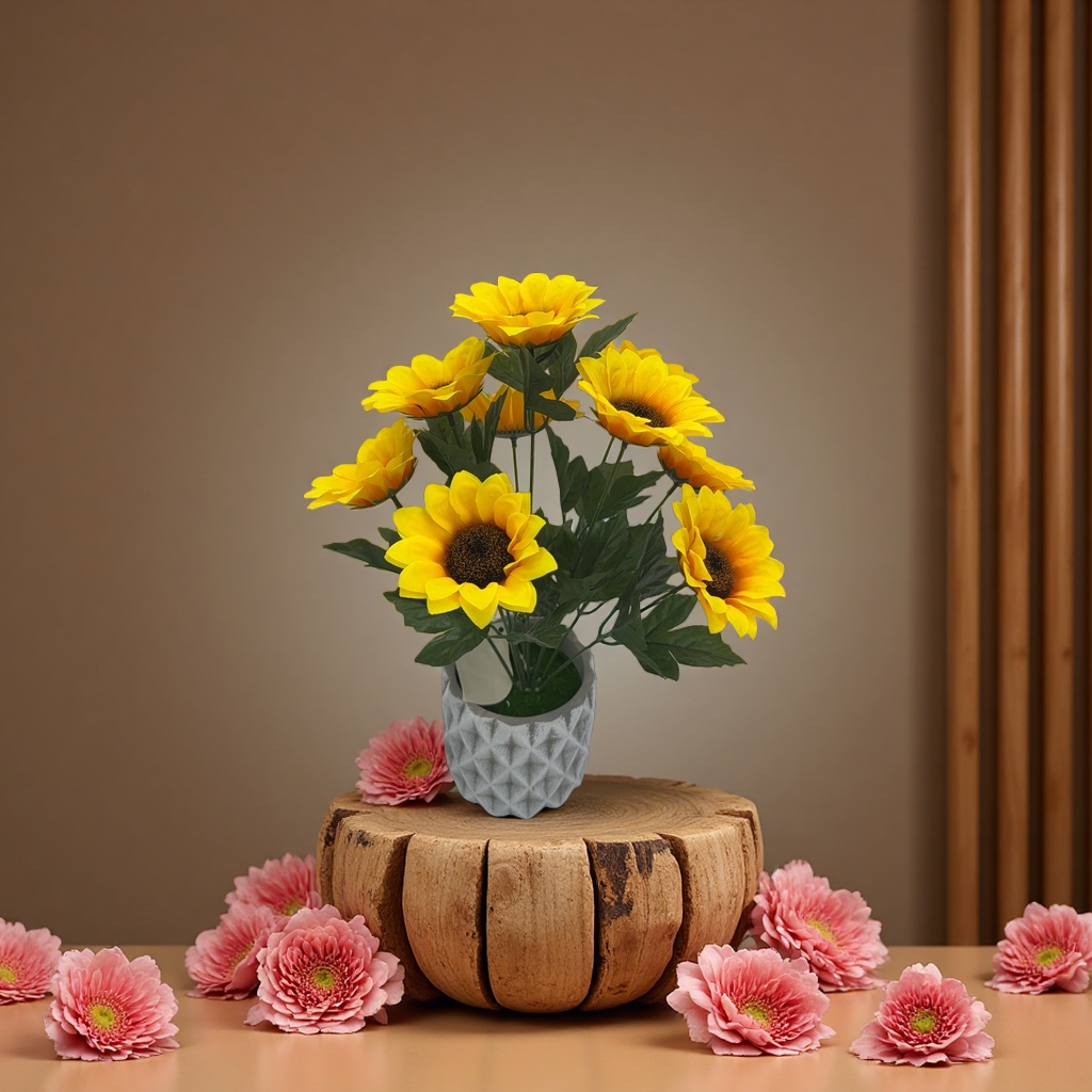 盆景微型景观庭院装饰绿植小盆栽室内绿化植物组合产品图