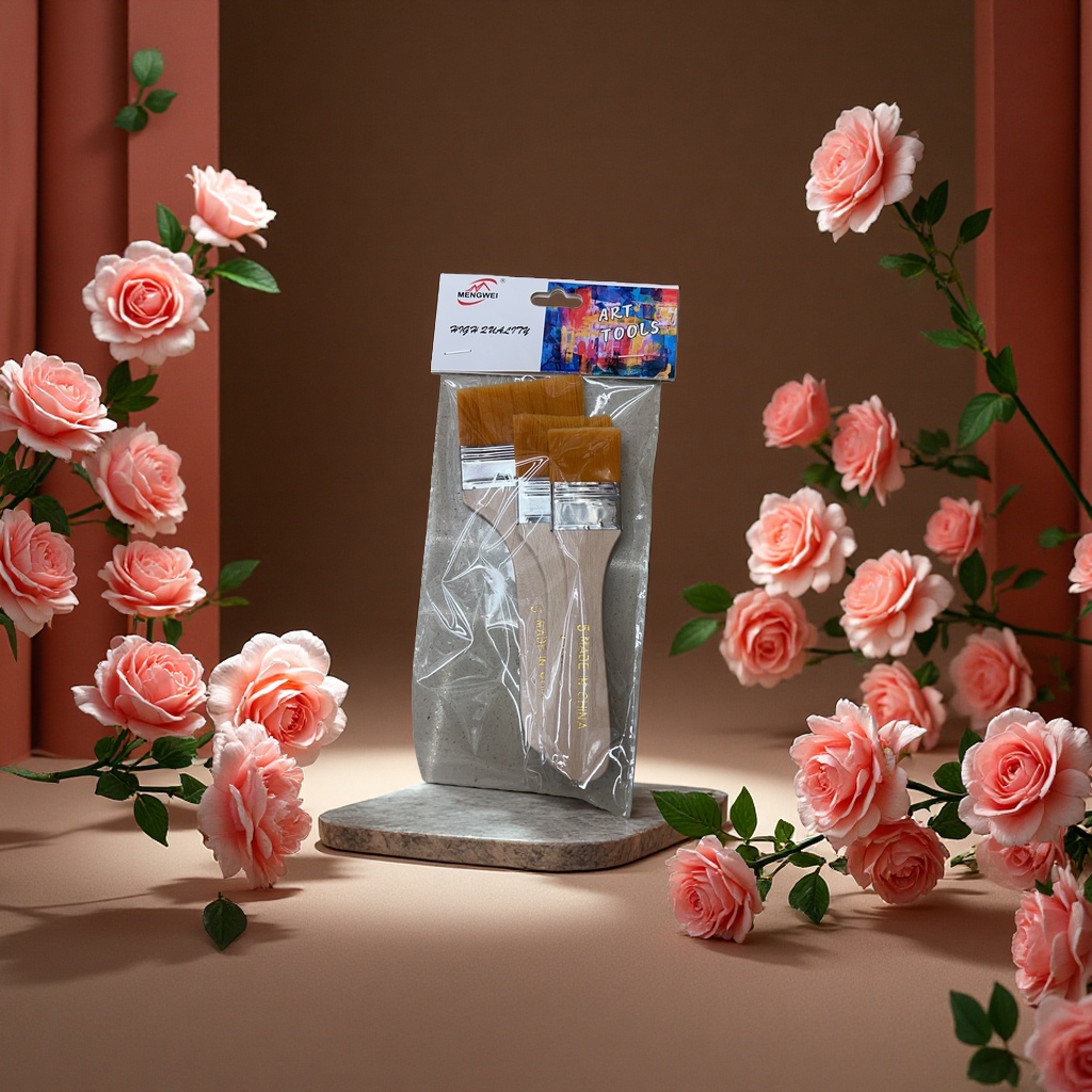 画刷油画笔专业绘画工具软毛美术用刷子大中小号套装