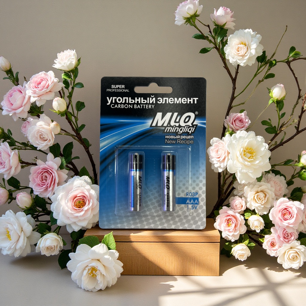 MLQ明力奇AAA碳性电池1.5V7号 7号电池高容量持久耐用