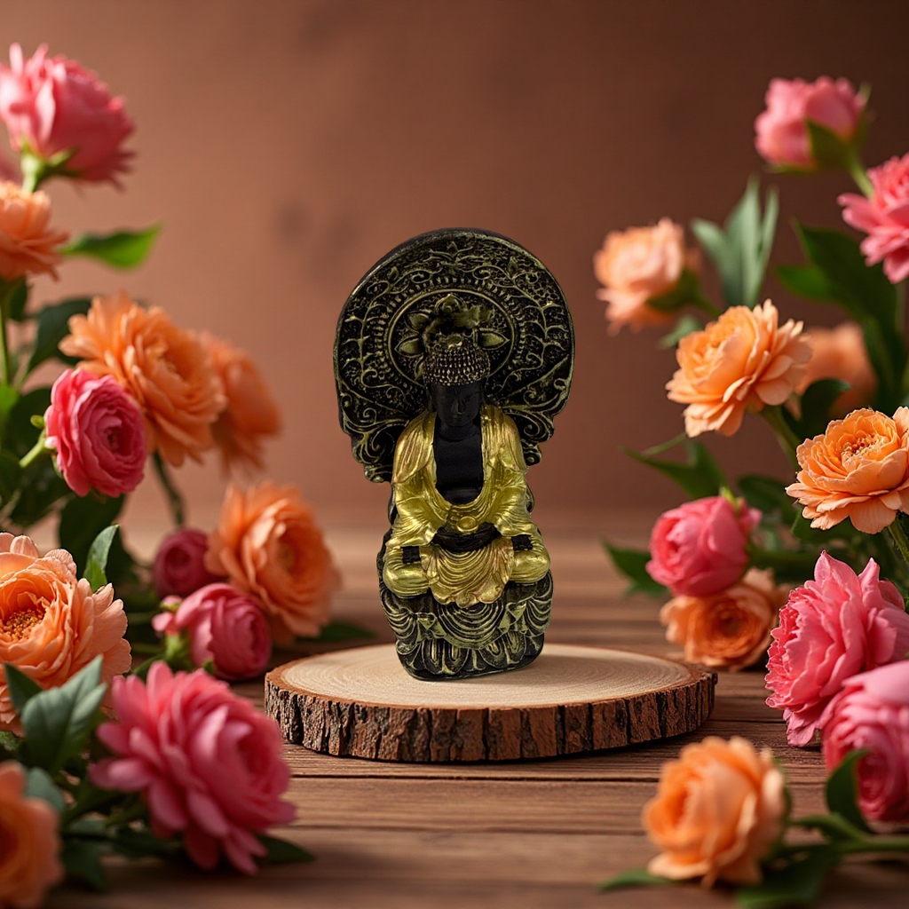 Buddha statue ornaments and handicrafts, Zen home decorations, Buddha statue ornaments and handicrafts Application Scenario