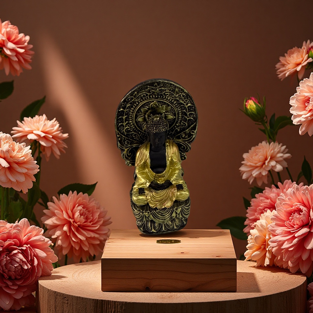 Buddha statue ornaments and handicrafts, Zen home decorations, Buddha statue ornaments and handicrafts details Picture