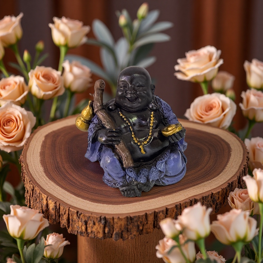 Buddha statue decorative handicrafts, Zen decorative items, living room offerings for Buddha details Picture