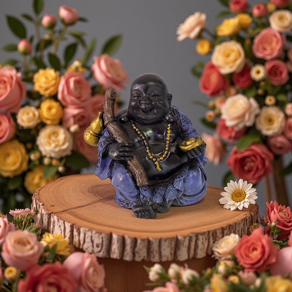 Buddha statue decorative handicrafts, Zen decorative items, living room offerings for Buddha Application Scenario
