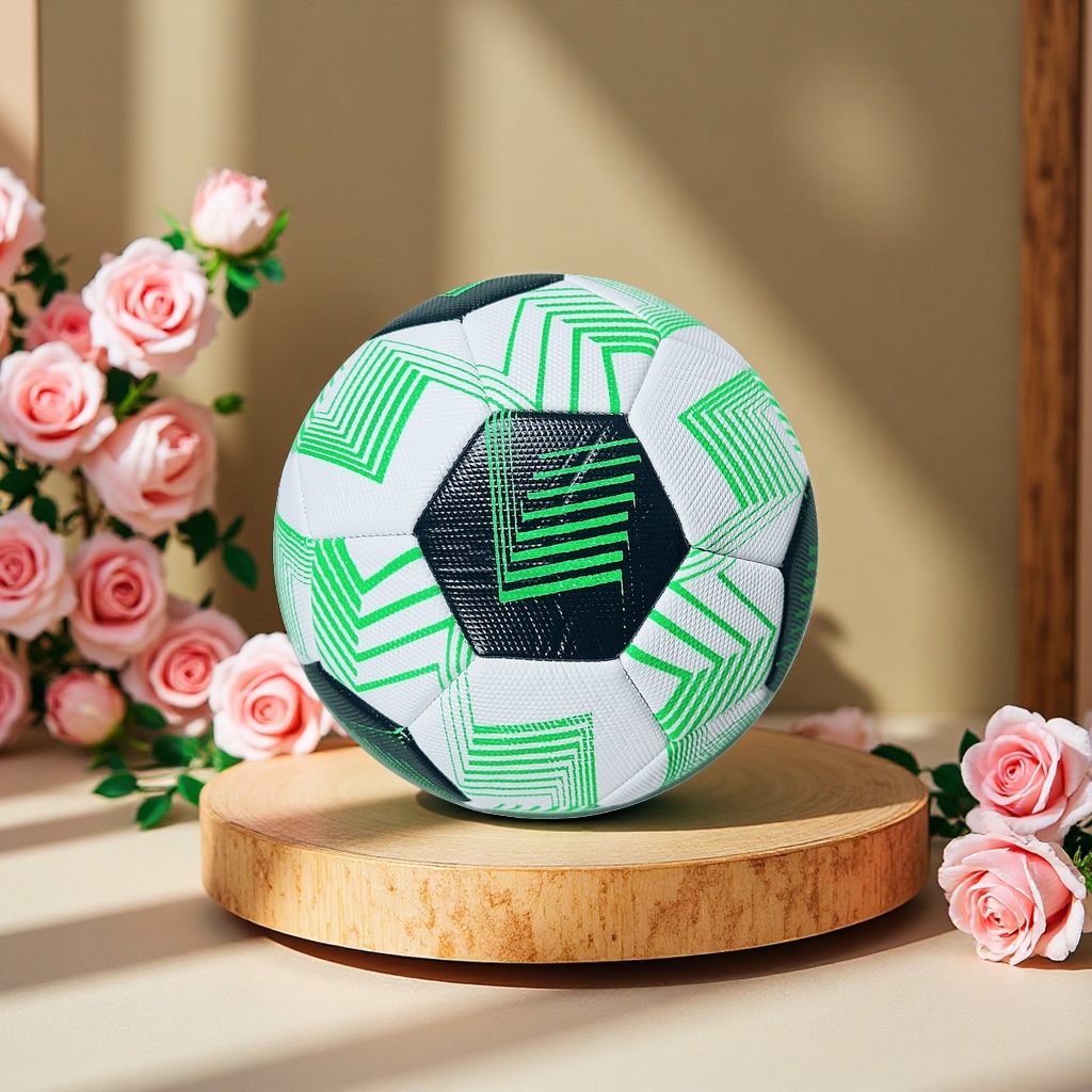 Machine-sewn No. 5 football professional training and competition ball, durable and anti-slip football Application Scenario