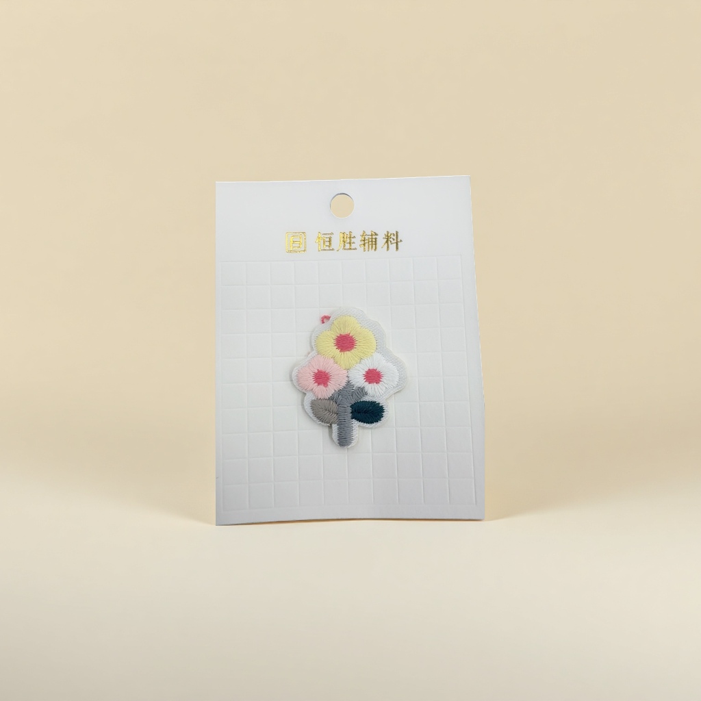 刺绣花细节图