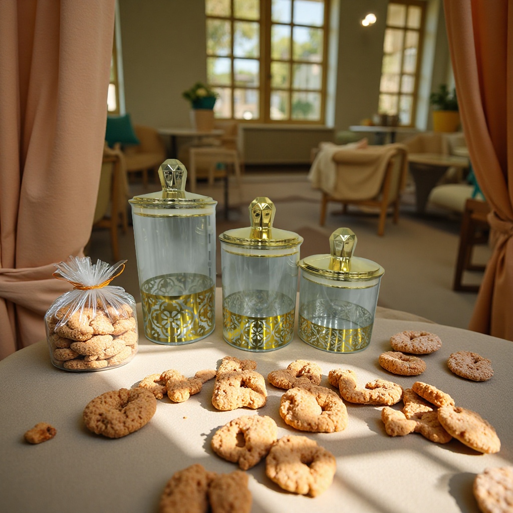 木盖玻璃罐350ml亚克力罐密封罐子木质密封盖