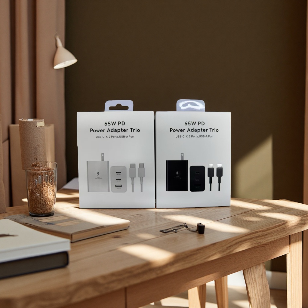 ACC Super Fast Charging Charger Set, 20000 mah Fast Charging Power Bank Item Picture