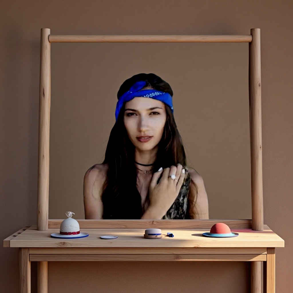 Headscarf details Picture