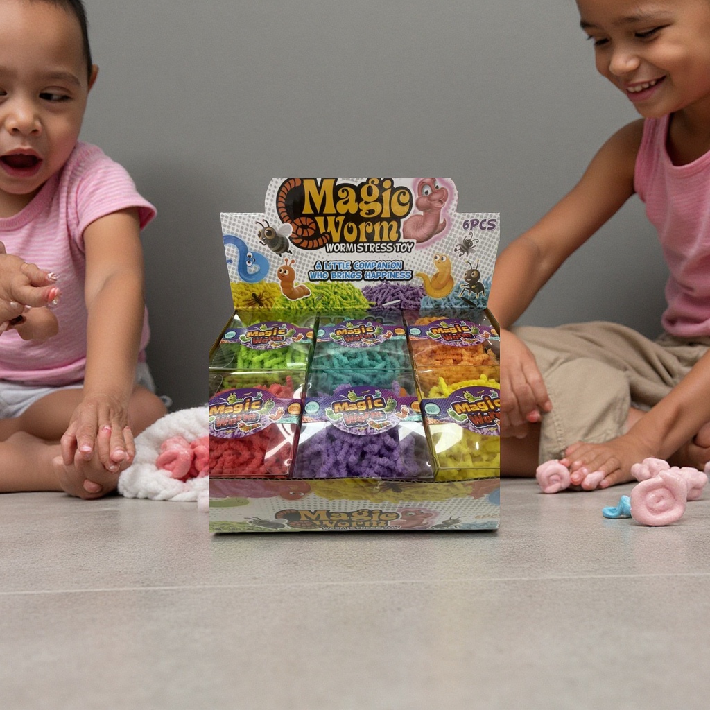 解压魔法虫展示盒包装解压玩具益智儿童成人放松心情