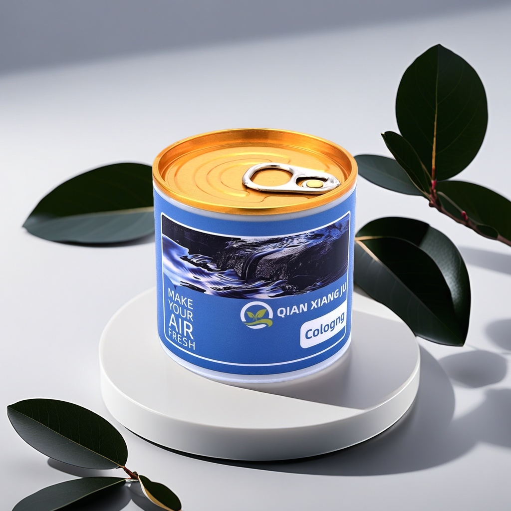 Cross-border aluminum cans, car aromatherapy cans, solid balm, car perfume, car odor removal, home and pet room freshness detail image 2