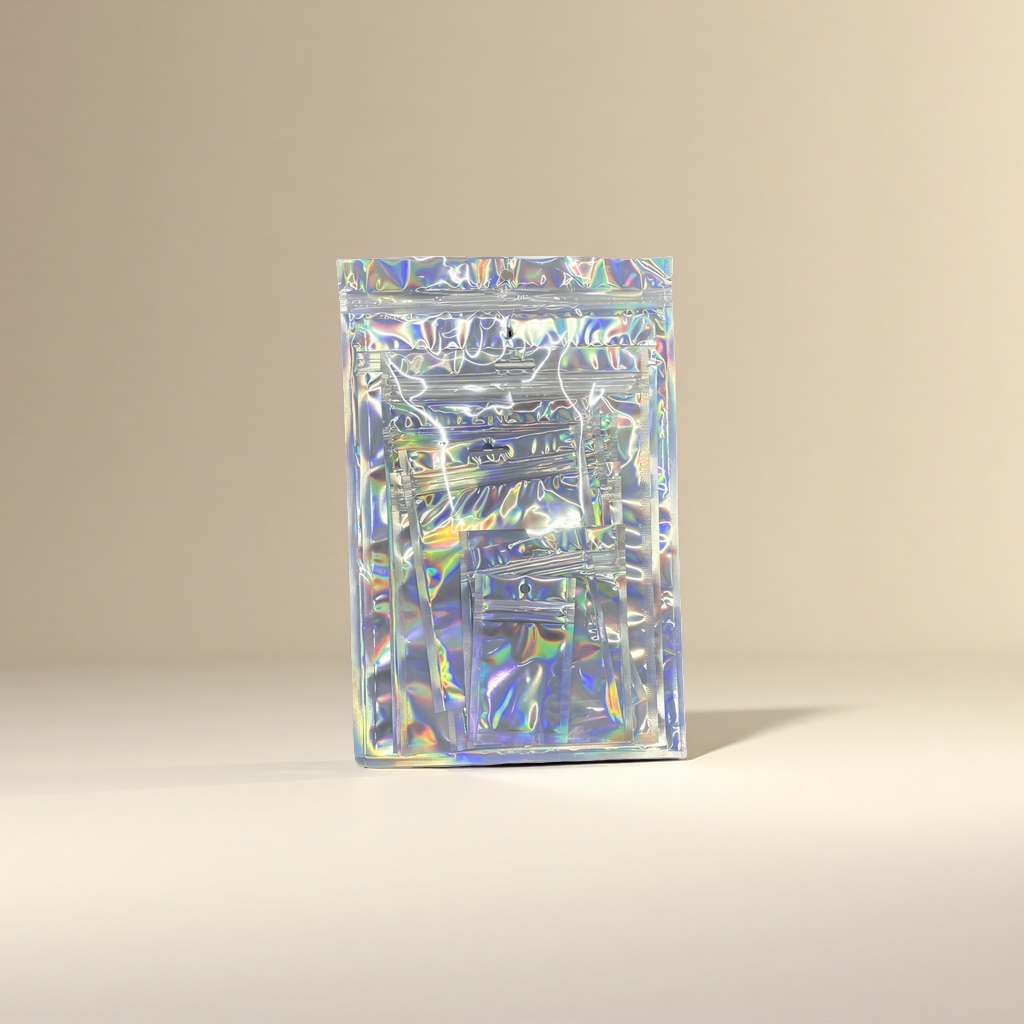 Laser self-sealing bags in multiple sizes can be reused for packaging and sealing Specification image