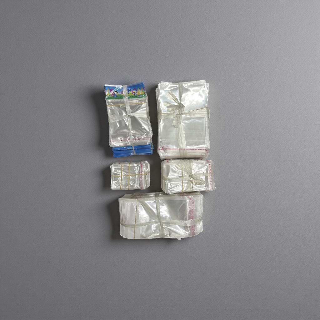 Self-adhesive opp bags in multiple sizes can be reused, sealed and moisture-proof details Picture
